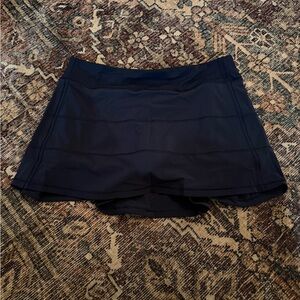 lululemon pace revival navy Skort